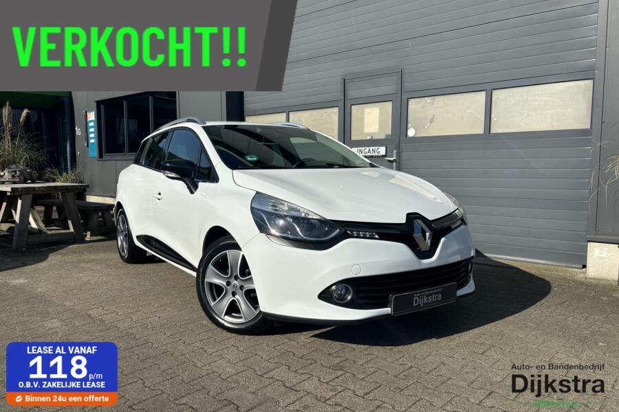 Renault Clio Estate 0.9 TCe Night&Day Private Glass/Airco/ Bluetooth/ Cruise Control!!
