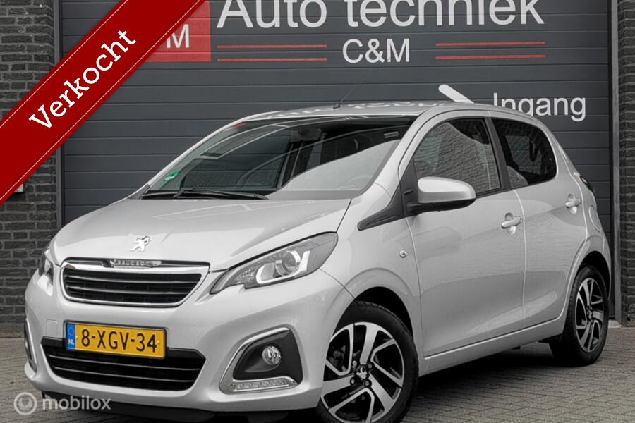 Peugeot 108 1.0 e-VTiAllure/Airco/Led/NAP/Media/NL/5drs/voll