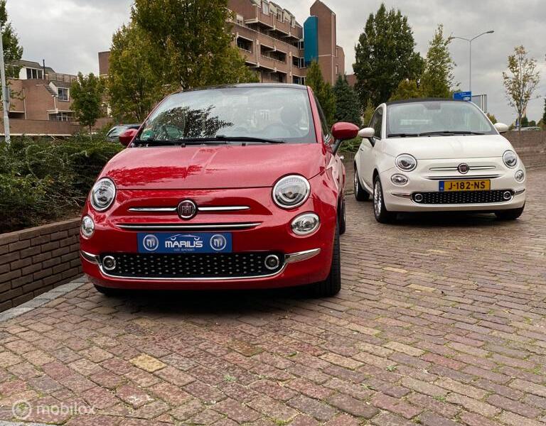 Fiat 500 1.2 lounge topconditie Panorama enz
