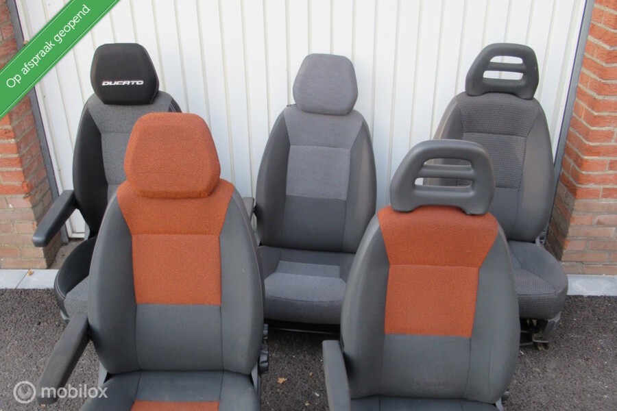 Stoel bestuurdersstoel bijrijdersstoel Ducato Boxer Jumper