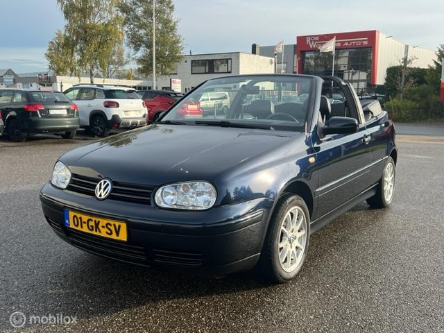 Volkswagen Golf Cabrio 1.6 Met alle opties.