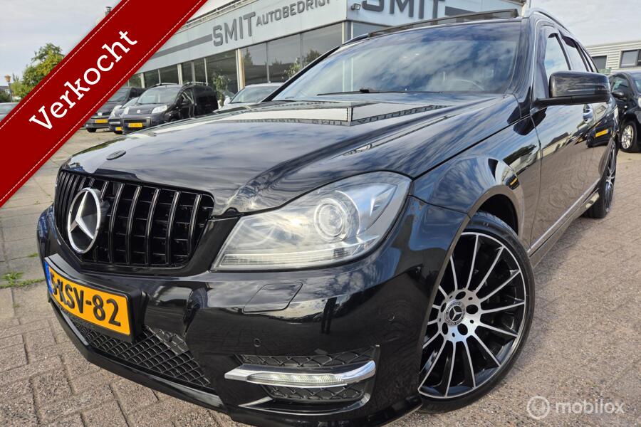 Mercedes C-klasse Estate 200 Amb. Avantg. AMG/AUT/CAMERA/PAN