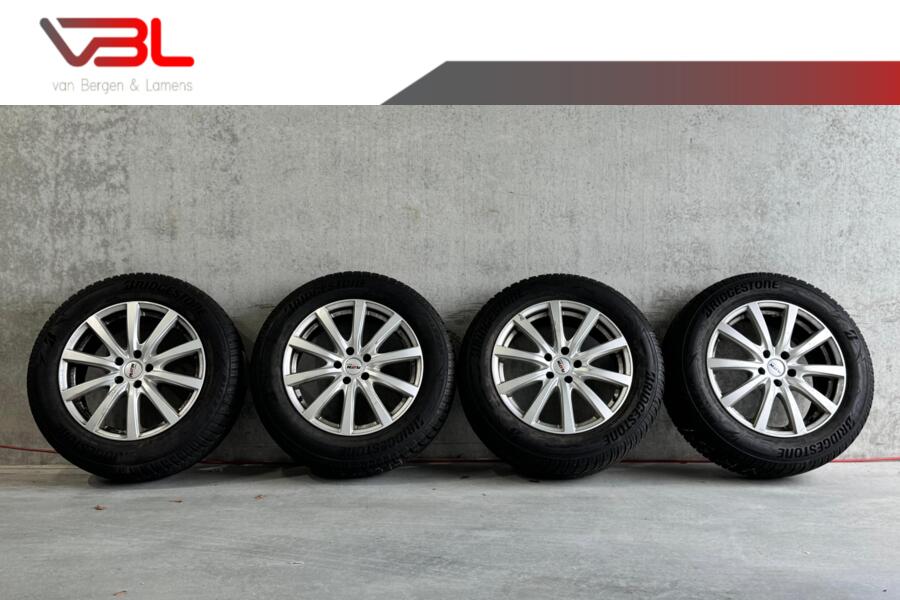 Winterbandenset op lichtmetaal Audi Q5 235/60R18 met TPMS