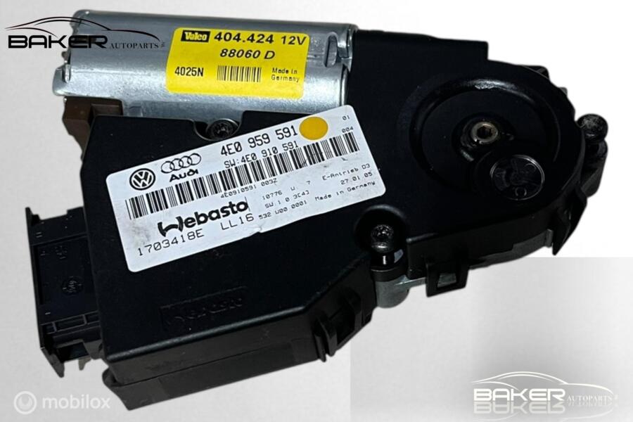 Schuifdak motor Audi A8 D3 ('02-'10) 4E0959591