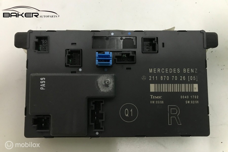 Deurmodule rechtsvoor Mercedes E-klasse W211 ('02-'09)