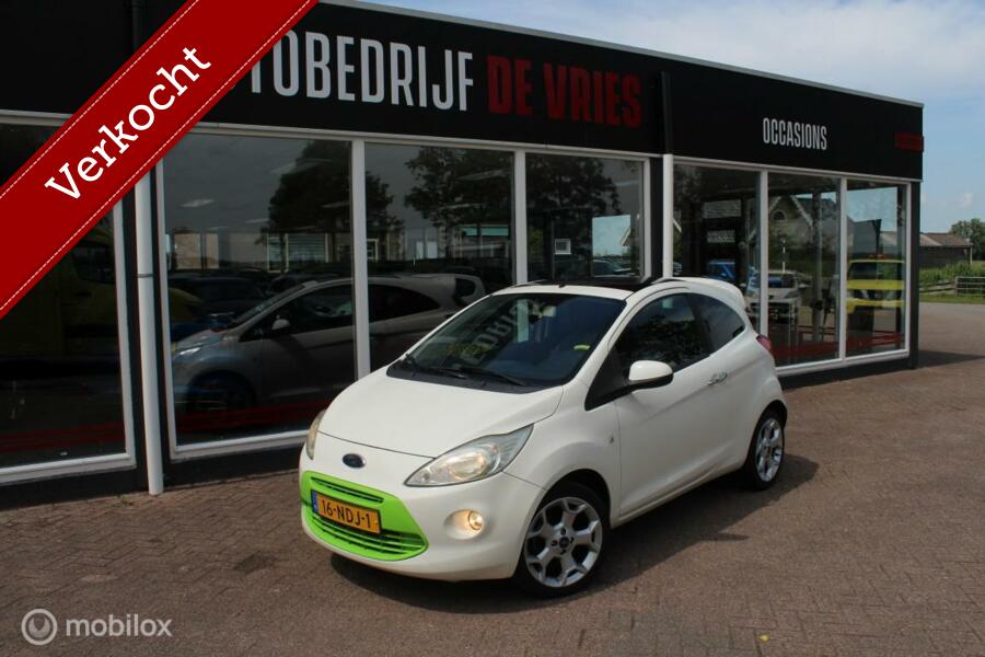 Ford Ka 1.2 Titanium X Pano/Clima/Spoiler/16Inch/Winterpakket