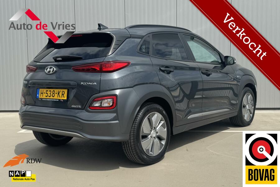 Hyundai Kona EV Premium 64 kWh|Navi|NL-Auto|LED