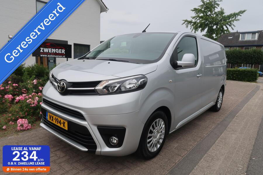 Toyota ProAce Worker 1.6 D-4D MARGE|NAVIGATIE|KEYLESS|TREKHAAK|CAMERA|CLIMATE-AIRCO|DEALER ONDERHOUDEN