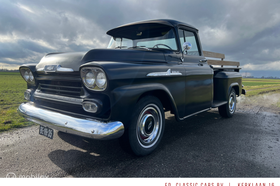 Chevrolet Apache Stepside BJ1958 Longbed 350 V8 5.7L