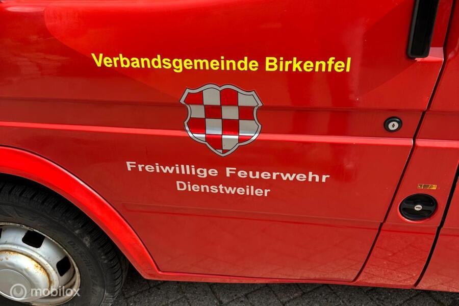 Ford Transit 1987 benzine brandweer23 D km lang en hoog