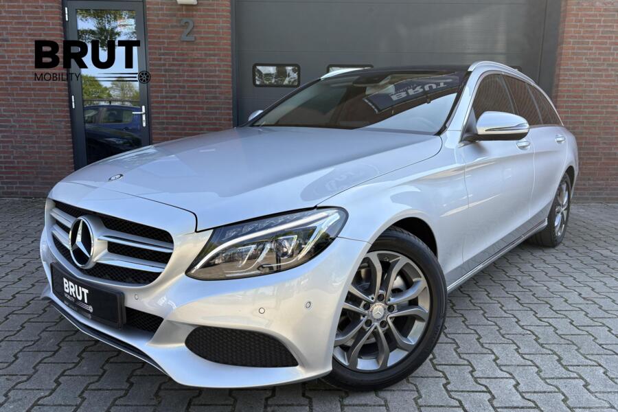 Mercedes C180 Combi Avantgarde, Panoramadak, Automaat, Led,