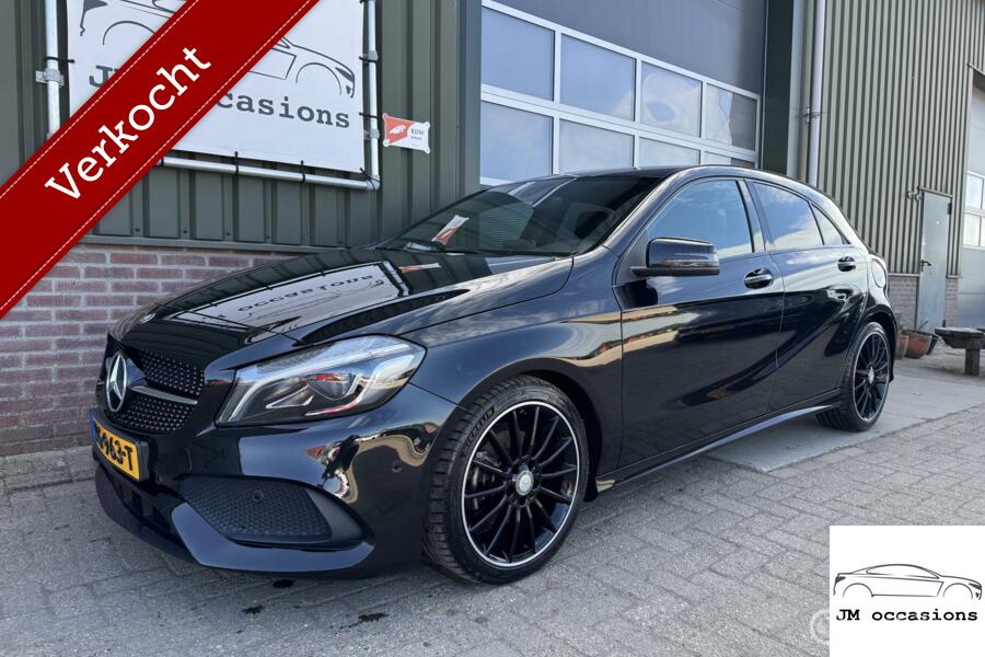 Mercedes A-klasse A160 AMG Night Edition|CarPlay|Navi|Cruise|