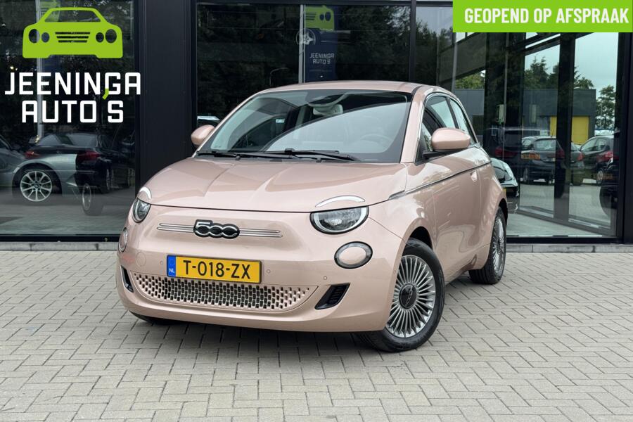 Fiat 500 3+1 42 kWh | Bijna nieuw | Camera|Stoelverwarming
