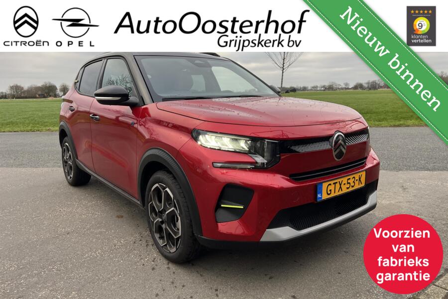 Citroen Ë-C3 Max 44 kWh+ 11KW 3FASEN+Coating Rijklaar
