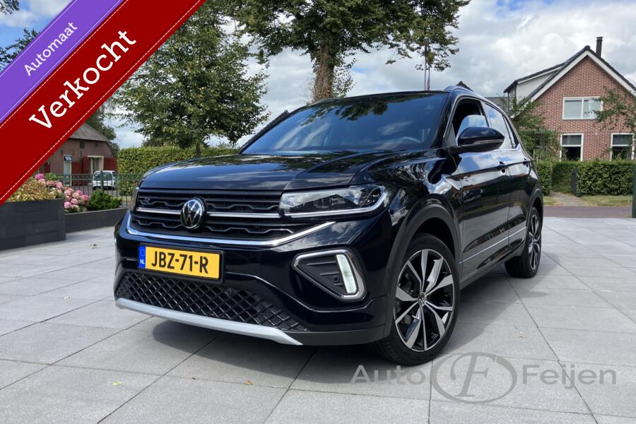 Volkswagen T-CROSS 1.0.TSI DSG R-LINE VIRTUAL COCKPIT  , AFN TREKHAAK , CAMERA , NAVIGATIE , CLIMA AIRCO , ADATIVE CRUISE , STOEL VERWARMING ,  IQ-LIGHT , 18 INCH