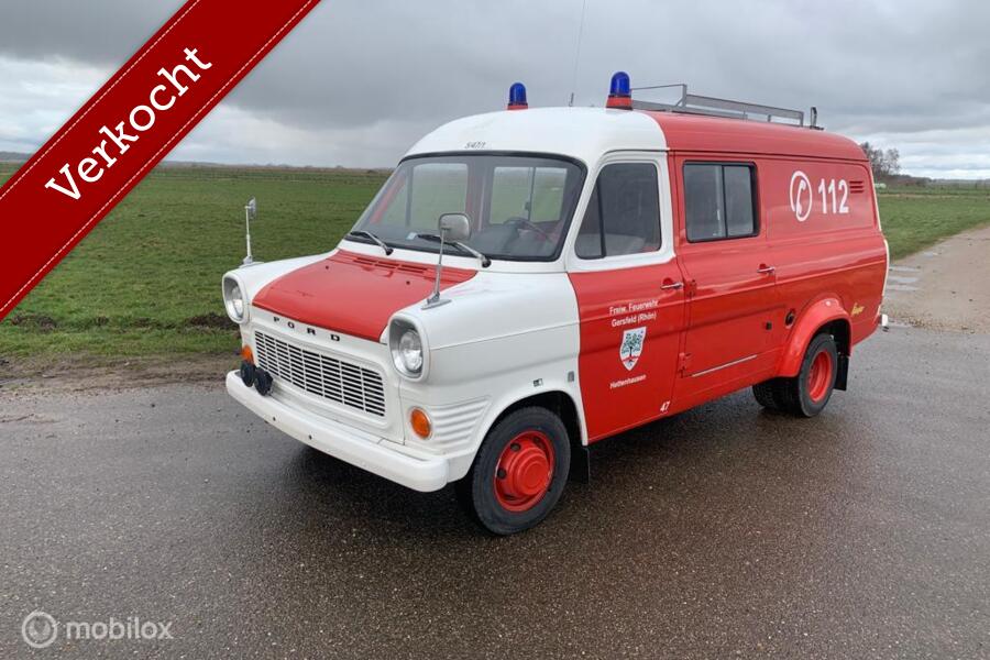 verkocht Ford Transit Mk1 1972 13500 km en als nieuw!