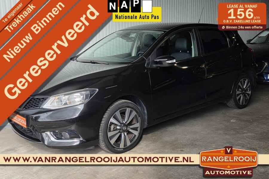 Nissan Pulsar 1.2 DIG-T N-Connecta, trekhaak, camera, clima, cruise, 17" lmv