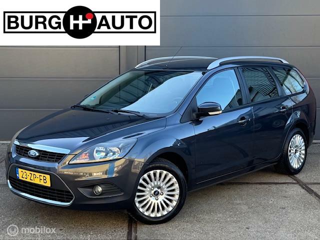 Ford Focus Wagon 1.6 Titanium - ECC - CRUISE CONTROLE - TREKHAAK - PARKEERSENSOREN - BLUETOOTH - VERWARMDE VOORRUIT - LM VELGEN - NL AUTO - NAP - NIEUWE APK T/M 02-04-2026 -