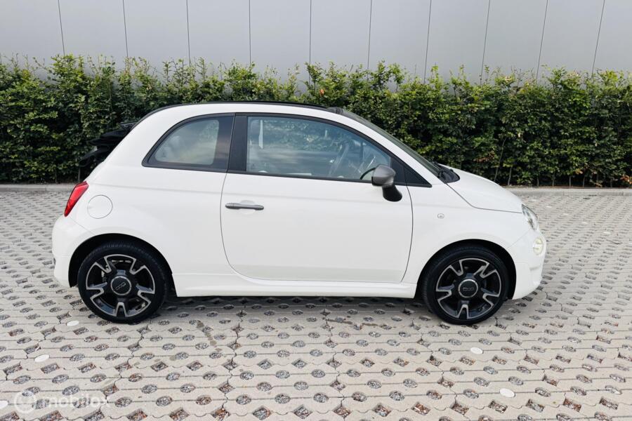 Fiat 500 C 0.9 TwinAir Turbo Sport Cabrio Leer Navi 16 inch