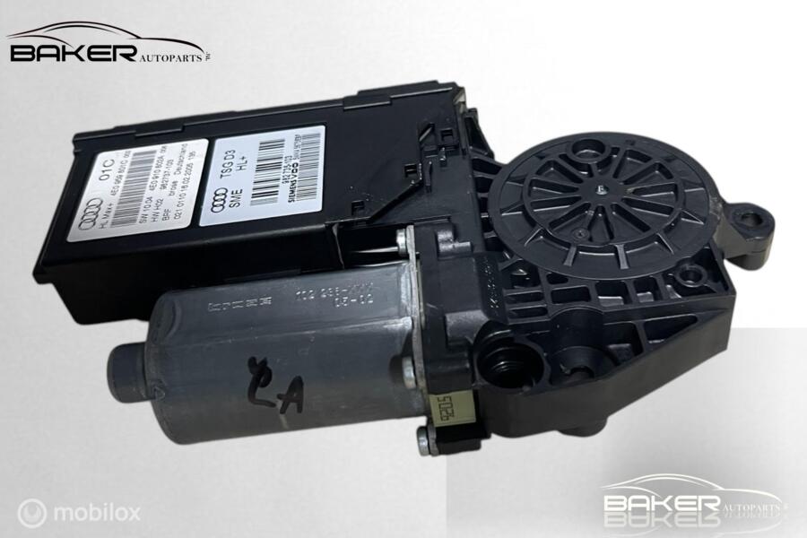 Raammotor linksachter Audi A8 D3 ('02-'10) 4E0959801C