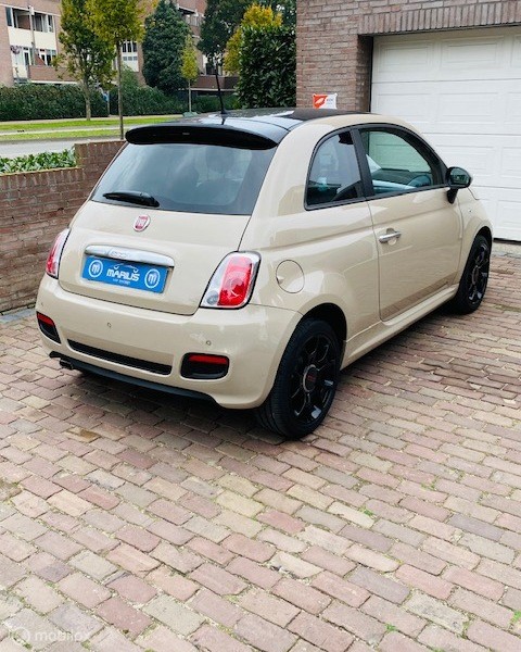 Fiat 500 1.2 Sport  2013 Cappuccino kleur 70.668 km