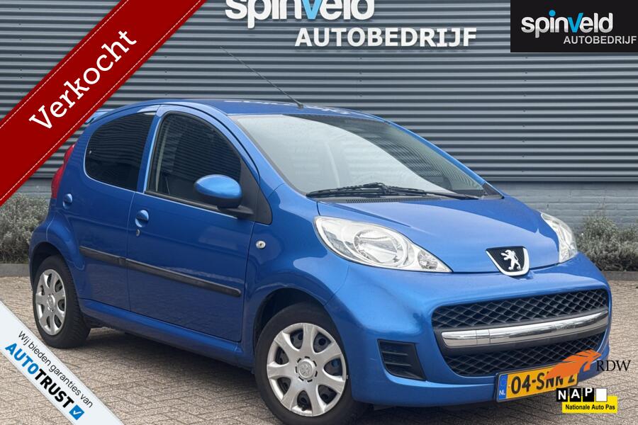 Peugeot 107 1.0-12V XS BJ`11 NAP NL Airco 5drs Toerenteller