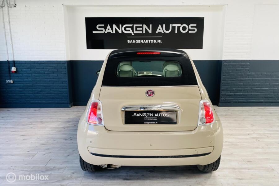 Fiat 500 Cabrio 1.2 Lounge/Cappucino kleur