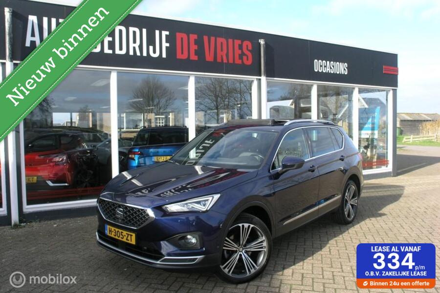 Seat Tarraco 1.5 TSI 7p Full Options Pano/ACC/20Inch/VC/360Camera