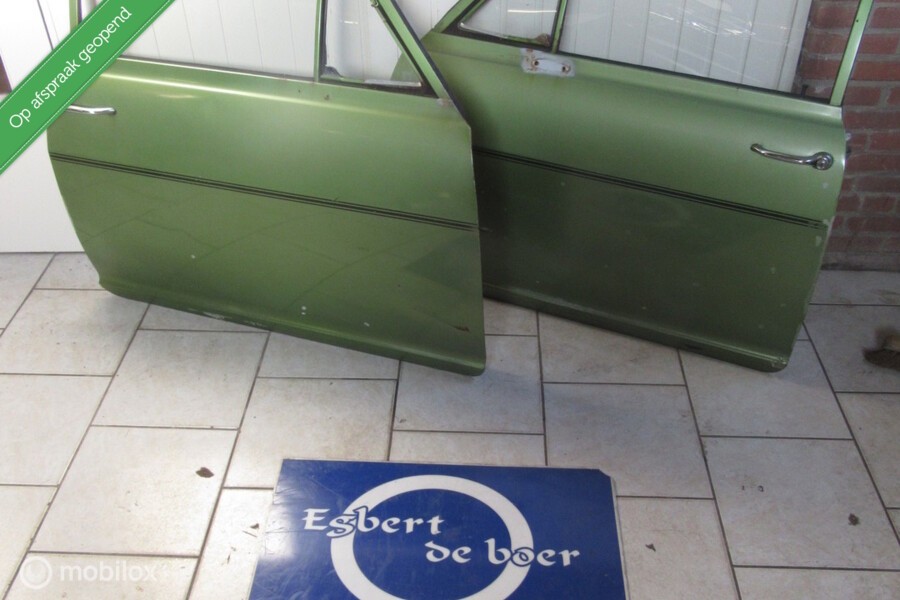 8x Opel Kadett B links + rechts deur bj '68 t/m '73 va 50,00