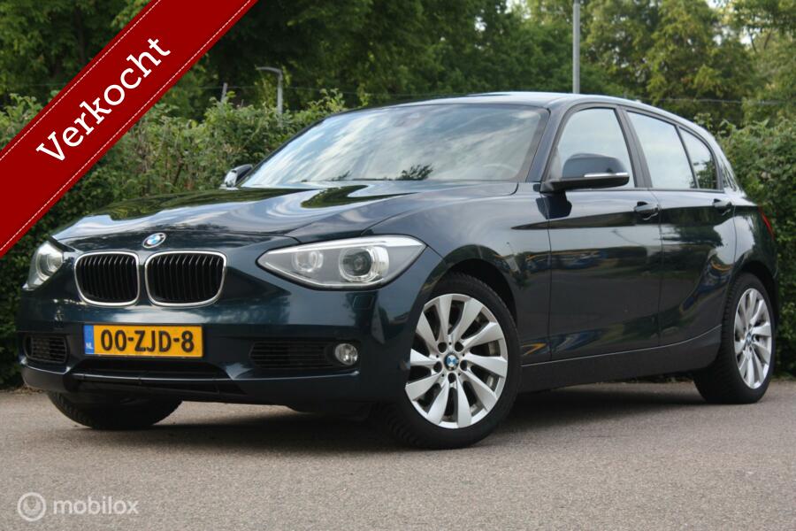BMW 1-serie 120d AUT Upgrade Ed leer/navi | 2 eig dealeroh