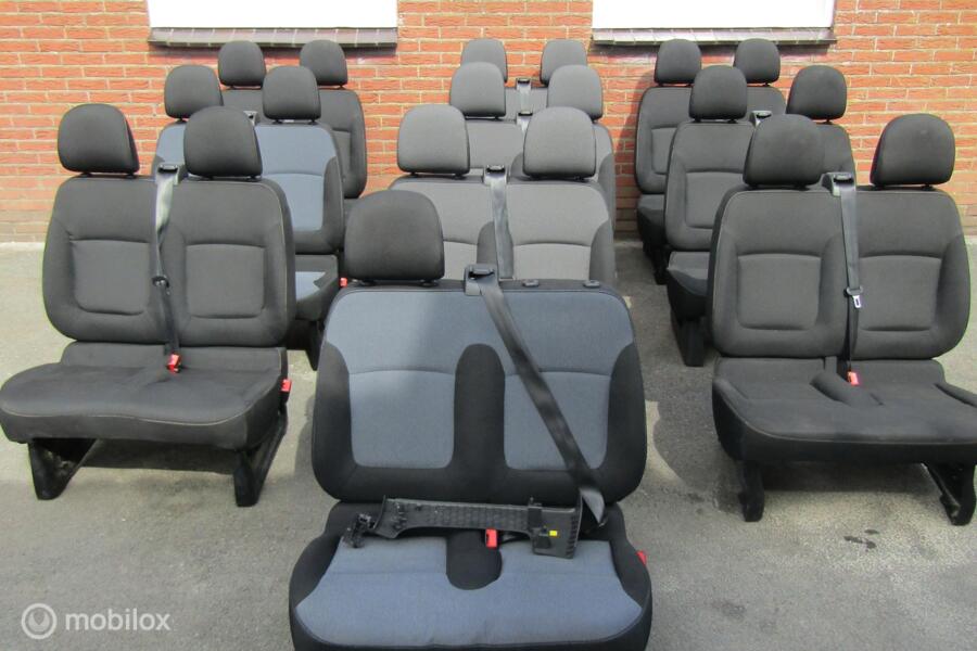 Stoel + bank renault trafic vivaro talento 2015 t/m nu