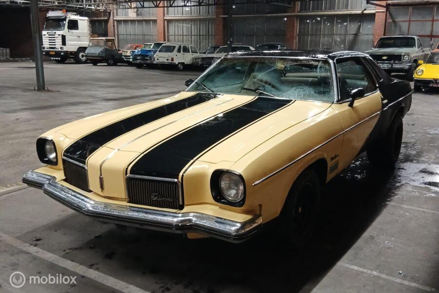 Oldsmobile Cutlass Coupe BJ1973 met LPG-installatie