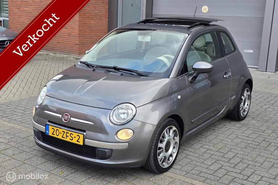 Fiat 500 0.9 TwinAir Lounge✅️Pano✅️Airco✅️Apk