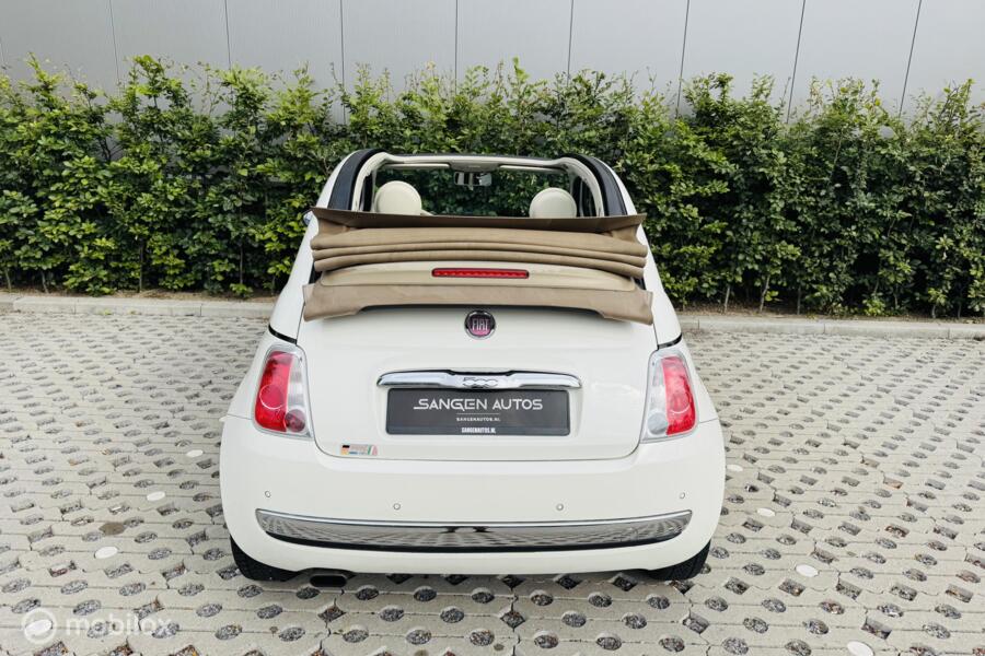 Fiat 500 0.9 Lounge Cabrio Automaat 86pk