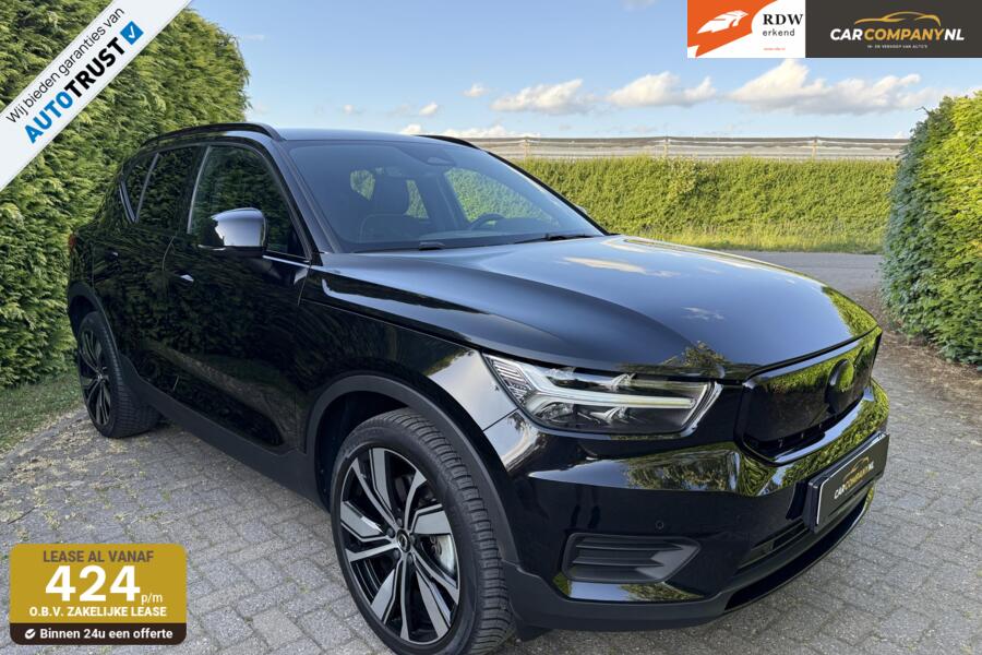 Volvo XC40 RDESIGN|BlACK EDIT.|70kWh| 231PK| Recharge Core