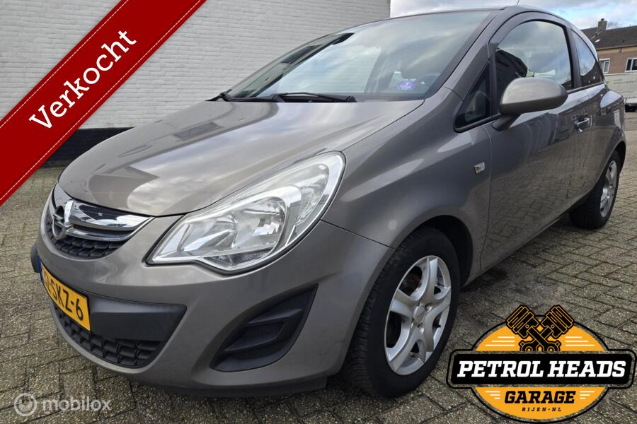 Opel Corsa 1.2 EcoFlex Ed. LPG # Airco | trkhk |NAP | ISOFIX