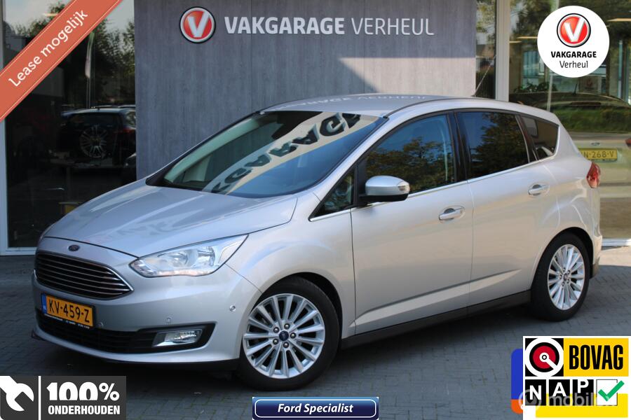 Ford C-Max 1.0 Titanium|125Pk|Trekhaak|Navi|Boekjes|Nap