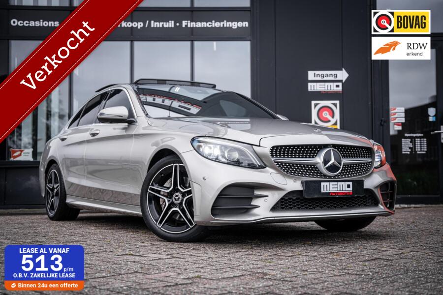 Mercedes C-klasse 180 Business Solution AMG*PANO*LEDER*VOL!!