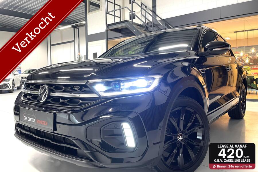 Volkswagen T-Roc 1.5 TSI R-Line Black Style/ Cam/ IQ LED/ Keyless/ CarPlay
