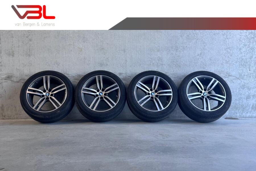 Originele velgenset BMW 5-serie Bridgestone 245/45R18