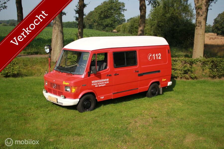 Verkocht Mercedes 310 benzine 1986 brandweer 21300 km