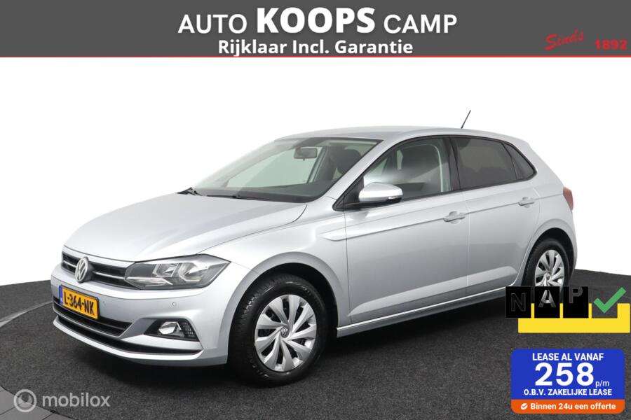 Volkswagen Polo 1.0 TSI 95Pk Comfortline 5-Deurs | Airco | Adaptief cruise | Apple-carplay | NL Auto | DEALER-STAAT