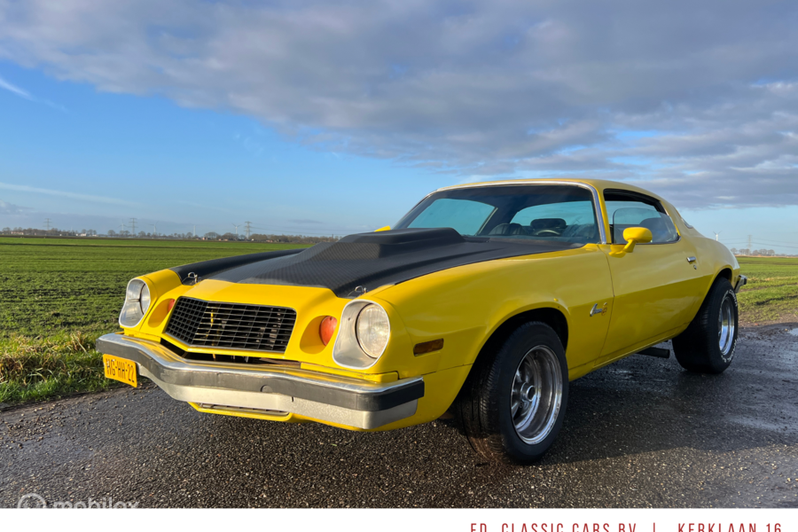 Chevrolet Camaro 5.0 Coupé Bumble Bee BJ1977 met LPG