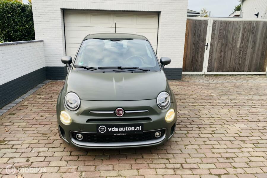 Fiat 500 1.2 Sport Mat Groen/Leer/16inch/Groot scherm