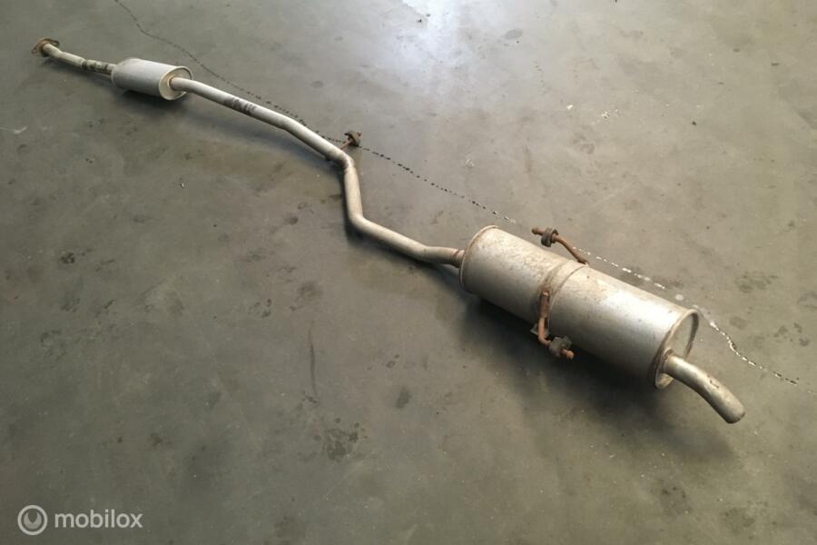 Uitlaat (compleet) Peugeot 206 1.6-16V Gentry ('98-'09)