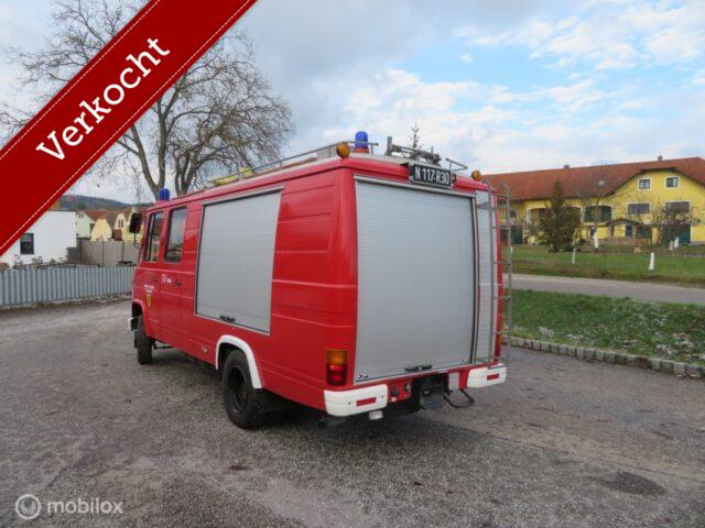 Mercedes 613 diesel 12 duizend kilometer brandweer camper