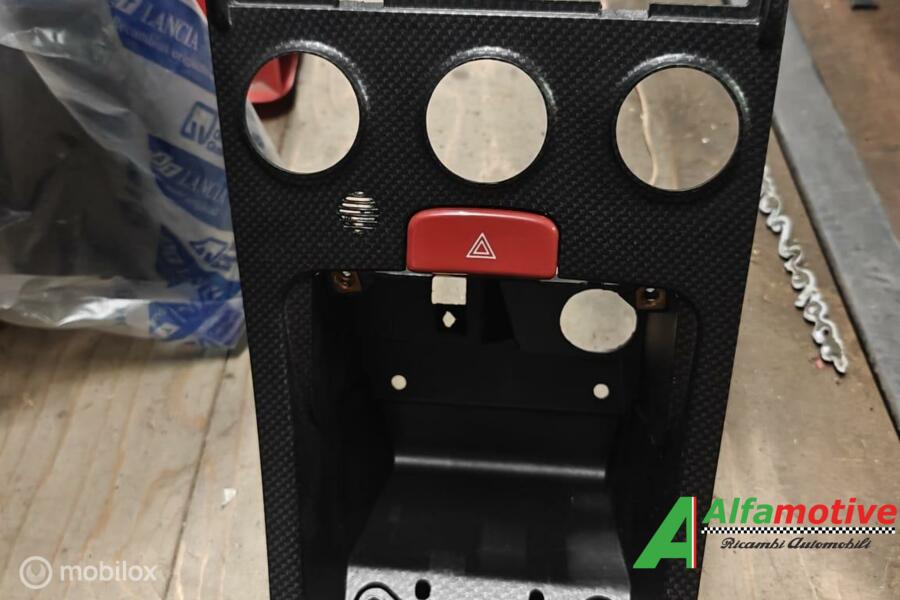 Middenconsole paneel origineel grijs Alfa Romeo 156 ('97-'05)