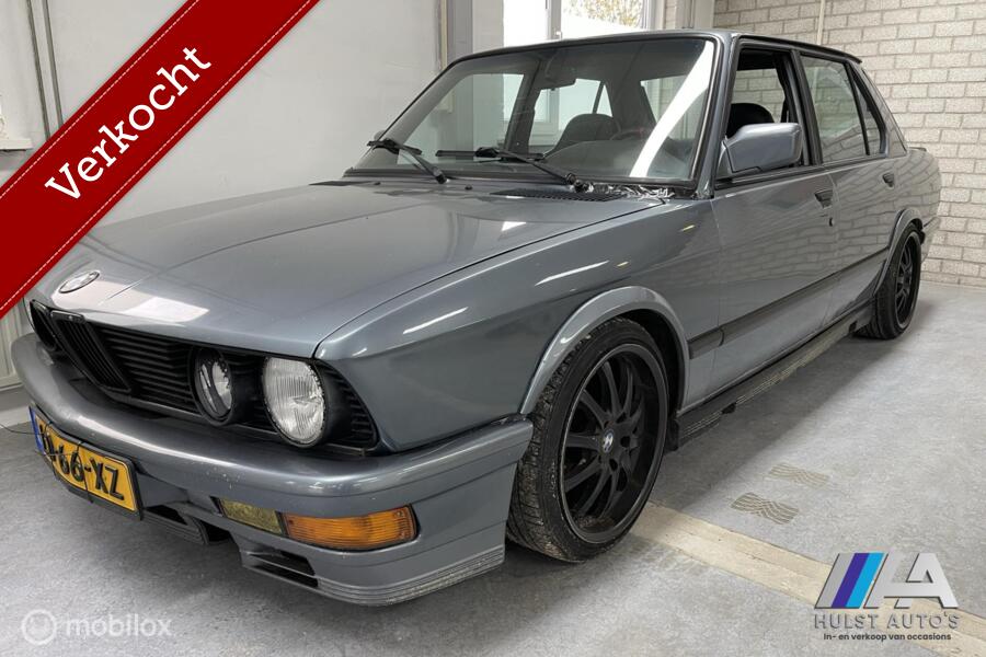 BMW M535i 3.5 MTech E28 Handbak | 1984 | NL | Blauw (project)