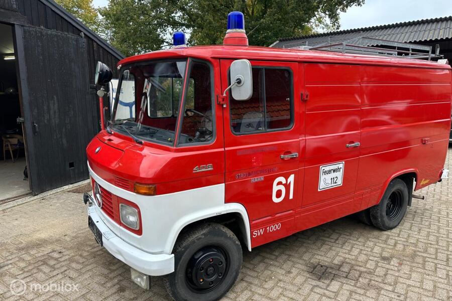 Mercedes 408 Wegenbelasting vrij 1975 Brandweer Camper?