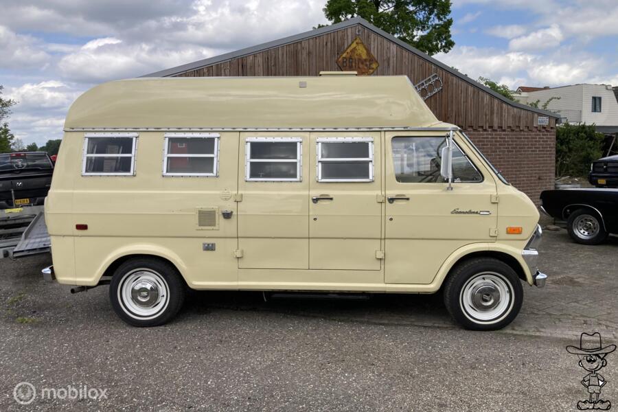 Ford USA Econoline  Camper v8 van belastingvrij